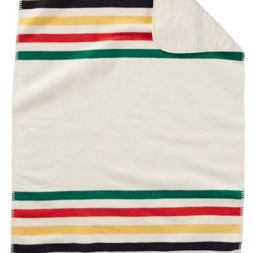 NWT - PENDLETON ORGANIC COTTON BABY BLANKET - GLACIER PARK